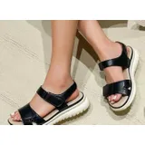 Sandali Donna Primavera/Estate Made in Cina Quotidiano Zeppe Aperta — foto 1