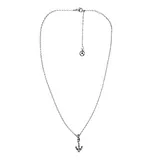 Collana Uomo con Ciondolo Ancora con Zirconia — foto 3