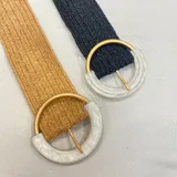 Cinture Genere Cinture Donna Quattro stagioni Made in Cina Quotidiano Colore Unico — foto 4