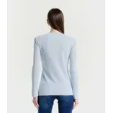 Pullover Pullover Donna Primavera/Estate Made in Italia Quotidiano Colore Unico Standard — foto 4