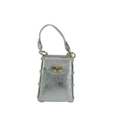 Borsa a Mano Donna Primavera/Estate Made in Italia Quotidiano Vari Colori 5 colori metallo — foto 2