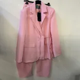 Coordinato blazer con pantalone a palazzo — foto 3
