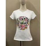 T-Shirt & Top(D) Genere T-Shirt Donna Primavera/Estate Made in Italia Quotidiano Colore Unico Standard — foto 1