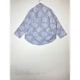 Camicia a Righe con Fantasie Ricamate e Trafori — foto 5