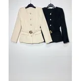 Giacca in Tweed con Cintura — foto 1