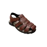 Sandali Classici Uomo Primavera/Estate Made in Cina Tempo libero Plateau Anteriore Tonda — foto 3