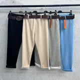 Pantaloni(D) Genere Pantaloni Donna Primavera Made in Italia Quotidiano Colore Unico Standard — foto 3