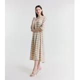 Vestito di maglia a righe — foto 3