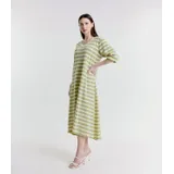Vestito di maglia a righe — foto 3
