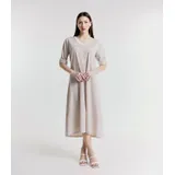 Vestito di maglia a righe — foto 5