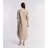 Vestito di maglia a righe — foto 4