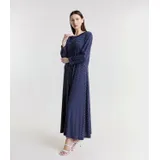 Vestito di maglia a righe — foto 3