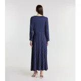 Vestito di maglia a righe — foto 4