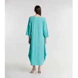 Vestito di maglia a monocolore — foto 4