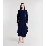 Vestito di maglia a monocolore — foto 1
