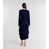Vestito di maglia a monocolore — foto 4