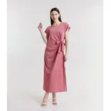 Vestito di maglia a monocolore — foto 5