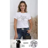 Felpa T-Shirt Camicetta Camicia Casual Donna Primavera/Estate Made in Italia Quotidiano Vari Colori Standard — foto 1