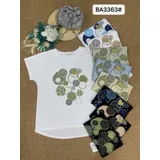 Felpa T-Shirt Camicetta Camicia Casual Donna Primavera/Estate Made in Italia Quotidiano Vari Colori Standard — foto 1