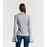 Pullover maglieria monocolore — foto 4