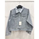 Giacche(D) Genere Giacca di Jeans Giacca Donna Primavera/Estate Made in Italia Vari Colori — foto 1