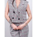 Giacca Leggere Giacca Donna Primavera/Estate Made in Italia Quotidiano Vari Colori Standard Scozzese — foto 4