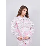 Giacca di Jeans Giacca Donna Primavera/Estate Made in Cina Tempo libero Vari Colori Melange — foto 3
