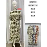 Vestiti Donna Primavera/Estate Made in Cina Quotidiano Vari Colori Standard Cotone — foto 1