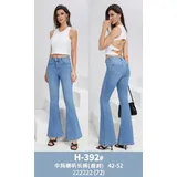 Jeans(D) Genere Jeans Bootcut Donna Quattro stagioni Made in Cina Tempo libero Colore Unico Curvy(taglie forti) — foto 1