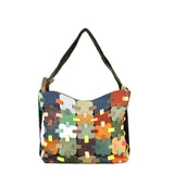 Borsa Spalla Donna Primavera/Estate Quotidiano Cerniera lampo — foto 1