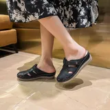 Ciabatte Donna Primavera/Estate Made in Cina Quotidiano Zeppe Tonda — foto 1