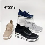 Sneakers(D) Genere Sneakers basse Donna Quattro stagioni Made in Cina Quotidiano Vari Colori Zeppe Tonda — foto 3