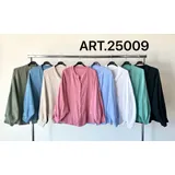 Camicie(D) Genere Camicetta Camicia Casual Donna Primavera/Estate Made in Italia Quotidiano Vari Colori Curvy(taglie forti) Multicolore — foto 1