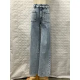 Jeans(D) Genere Jeans Larghi Donna Primavera/Estate Made in Cina Quotidiano Colore Unico Standard — foto 1
