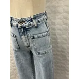 Jeans(D) Genere Jeans Larghi Donna Primavera/Estate Made in Cina Quotidiano Colore Unico Standard — foto 5