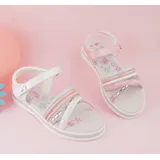 Sandali Bambina Primavera/Estate Made in Cina Tempo libero Plateau Anteriore Aperta — foto 4