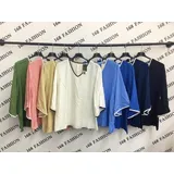 Camicia Giacca Blazer Giacca Donna Autunno Made in Italia Quotidiano Vari Colori Standard — foto 3