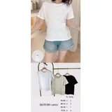 T-Shirt & Top(D) Genere Camicia caftani Donna Primavera/Estate Made in Cina Tempo libero Colori Casuale Standard — foto 1