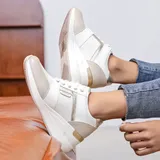 Sneakers(D) Genere Sneakers basse Donna Quattro stagioni Tempo libero Colore Unico Piatto A punta — foto 1