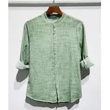 Camicia Casual Uomo Primavera/Estate Made in Cina Quotidiano Vari Colori Standard Bottoni — foto 2
