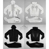 Tuta Sportive Uomo Primavera Made in Cina Quotidiano Colori Casuale Standard — foto 1