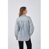 Giacche(D) Genere Giacca di Jeans Donna Quattro stagioni Made in Cina Tempo libero Colore Unico Standard — foto 3