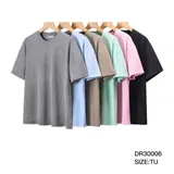 T-Shirt Donna Primavera/Estate Made in Cina Quotidiano Vari Colori Standard Monocromo — foto 4