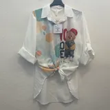 Camicie(D) Genere Camicia Camicia Casual Donna Primavera/Estate Made in Cina Tempo libero Vari Colori Standard — foto 3