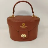 Borse in Pelle Genere Borsa Spalla Donna Quattro stagioni Made in Italia Quotidiano Vari Colori Bottoni — foto 4