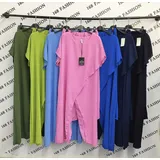 Completo Pantaloni T-Shirt Donna Autunno/Inverno Made in Italia Tempo libero Colore Unico Standard — foto 3
