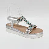 Sandali(D) Genere Sandali Donna Primavera/Estate Made in Cina Quotidiano Piatto Aperta — foto 4