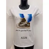 T-Shirt & Top(D) Genere T-Shirt Donna Quattro stagioni Made in Cina Quotidiano Colore Unico Standard Monocromo — foto 1