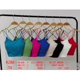 T-Shirt & Top(D) Genere T-Shirt Donna Quattro stagioni Made in Cina Quotidiano Colore Unico Standard Monocromo — foto 1