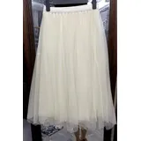 Gonne Genere Gonna  Donna Quattro stagioni Made in Cina Quotidiano Colore Unico Standard Monocromo Poliestere — foto 3